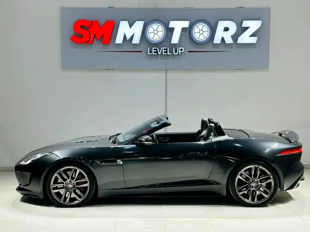 JAGUAR F-TYPE S V8 SUPERCHARGED 575HP 2015 ORIGINAL PAINT FULL SERVICE HISTORY AGENCY - Image 8
