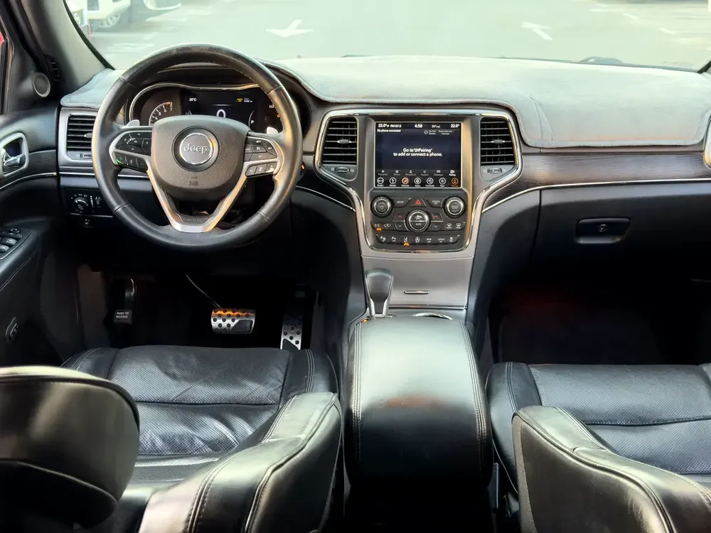 GRAND CHEROKEE LIMITED S OVERLAND , GCC SPEC SINGLE OWNER ACCIDENT FREE , 100% BANK FINANCE ALSO - Image 14