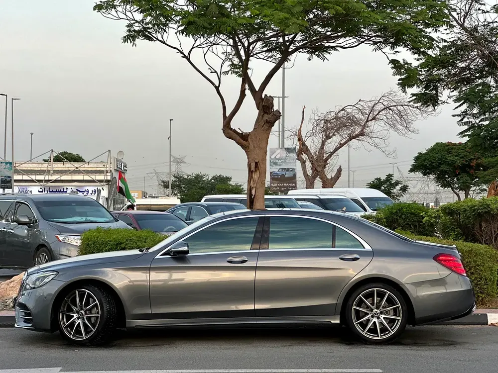 MERCEDES-BENZ S450 2018 GCC ORIGINAL PAINT FULL OPTION NO ACCIDENTS - Image 5