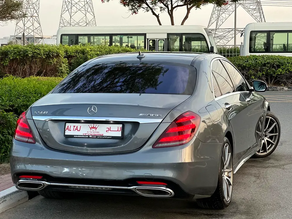 MERCEDES-BENZ S450 2018 GCC ORIGINAL PAINT FULL OPTION NO ACCIDENTS - Image 6