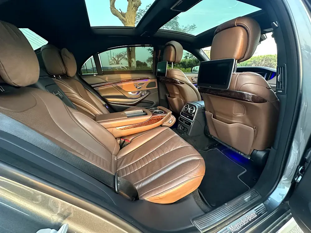 MERCEDES-BENZ S450 2018 GCC ORIGINAL PAINT FULL OPTION NO ACCIDENTS - Image 8