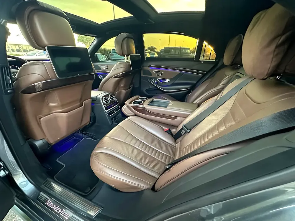 MERCEDES-BENZ S450 2018 GCC ORIGINAL PAINT FULL OPTION NO ACCIDENTS - Image 9