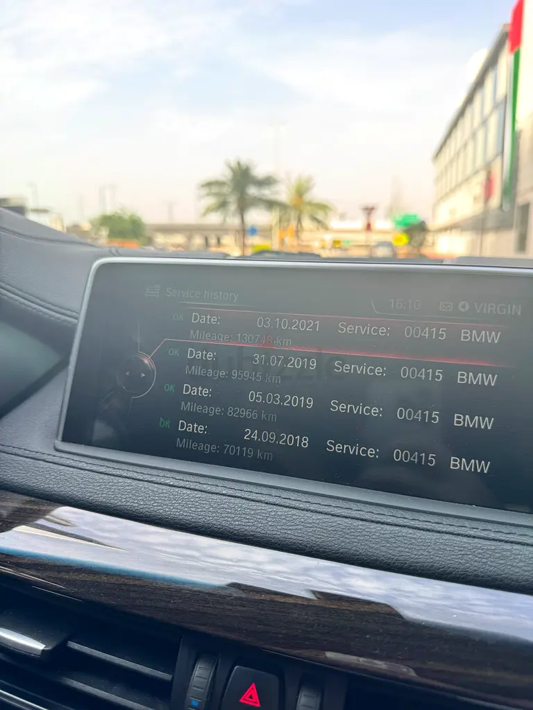 BMW X6 xDrive35i 2015 | GCC Specs | Well Maintained - Image 12