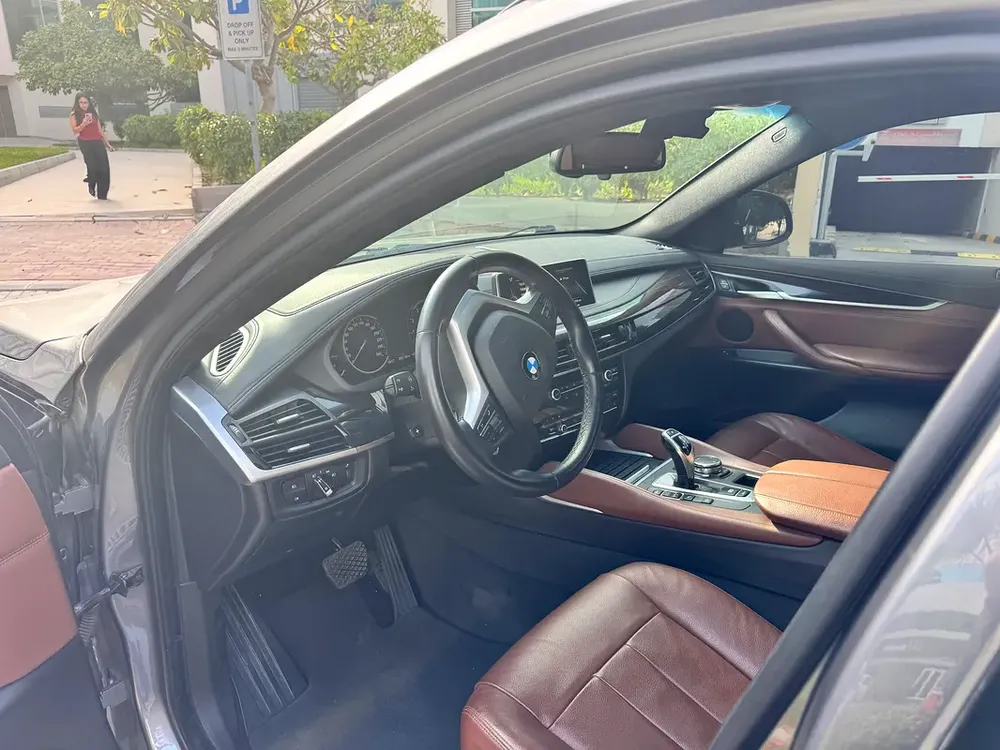 BMW X6 xDrive35i 2015 | GCC Specs | Well Maintained - Image 7