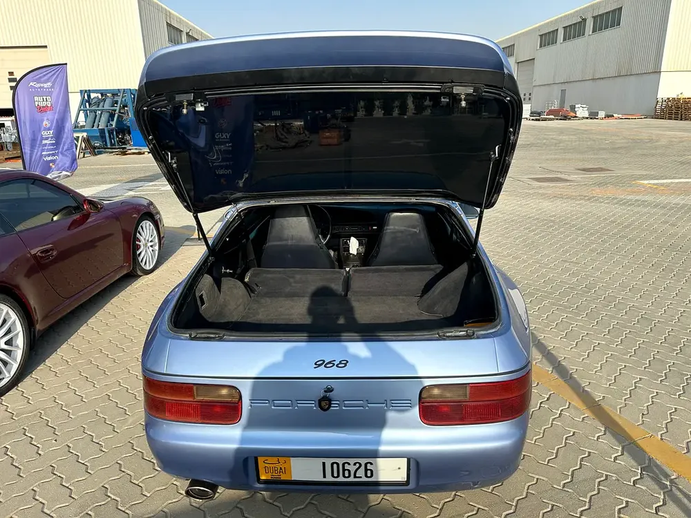 Classic Porsche 968 | Super Clean | All Services Done | Daily Driver | Horizon Blue Metallic Paint - Image 13