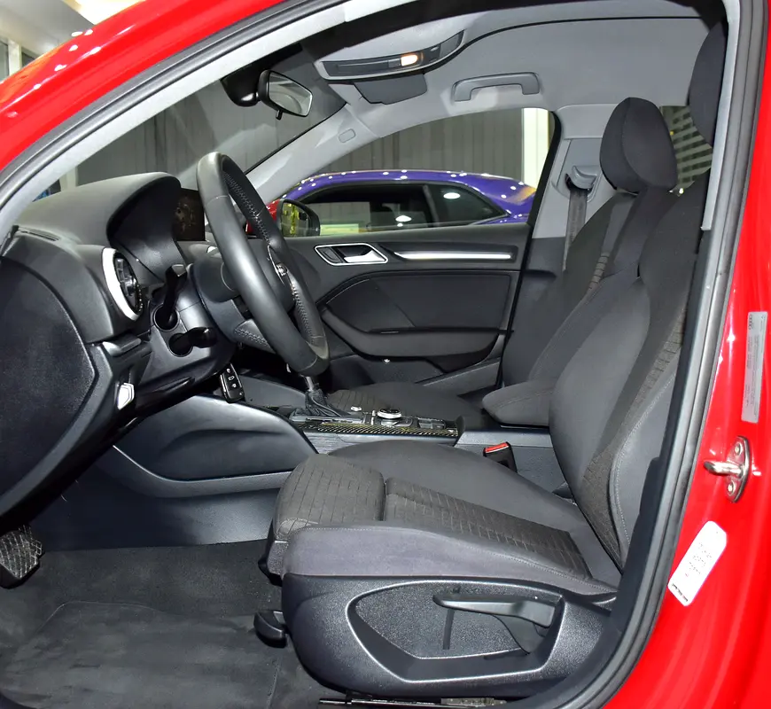 AED 763 EMi at 0% DP | Audi A3 1.0 TFSi S-Tronic ( 2020 Model ) in Red Color GCC Specs - Image 10