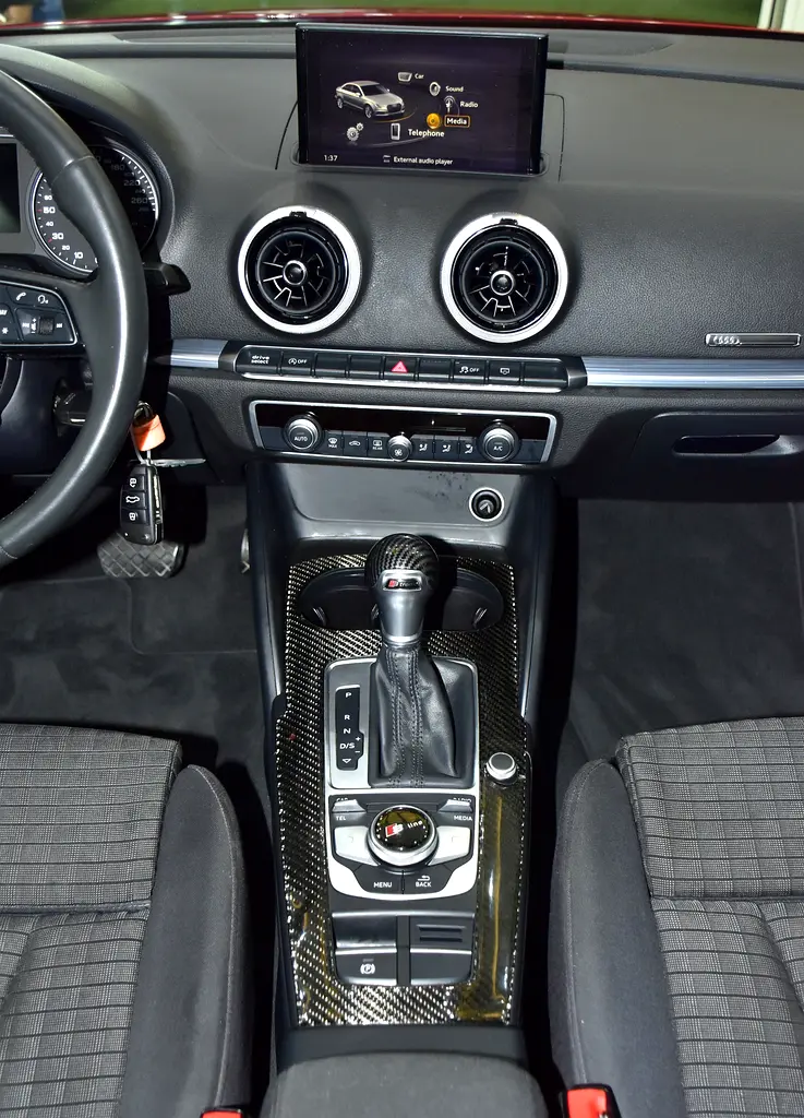 AED 763 EMi at 0% DP | Audi A3 1.0 TFSi S-Tronic ( 2020 Model ) in Red Color GCC Specs - Image 14
