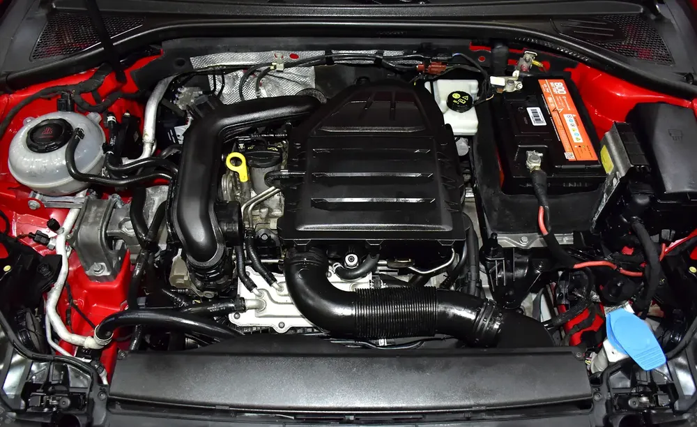 AED 763 EMi at 0% DP | Audi A3 1.0 TFSi S-Tronic ( 2020 Model ) in Red Color GCC Specs - Image 16