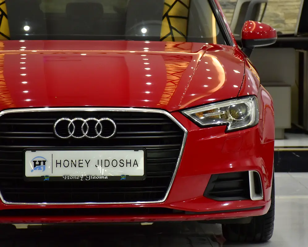 AED 763 EMi at 0% DP | Audi A3 1.0 TFSi S-Tronic ( 2020 Model ) in Red Color GCC Specs - Image 4