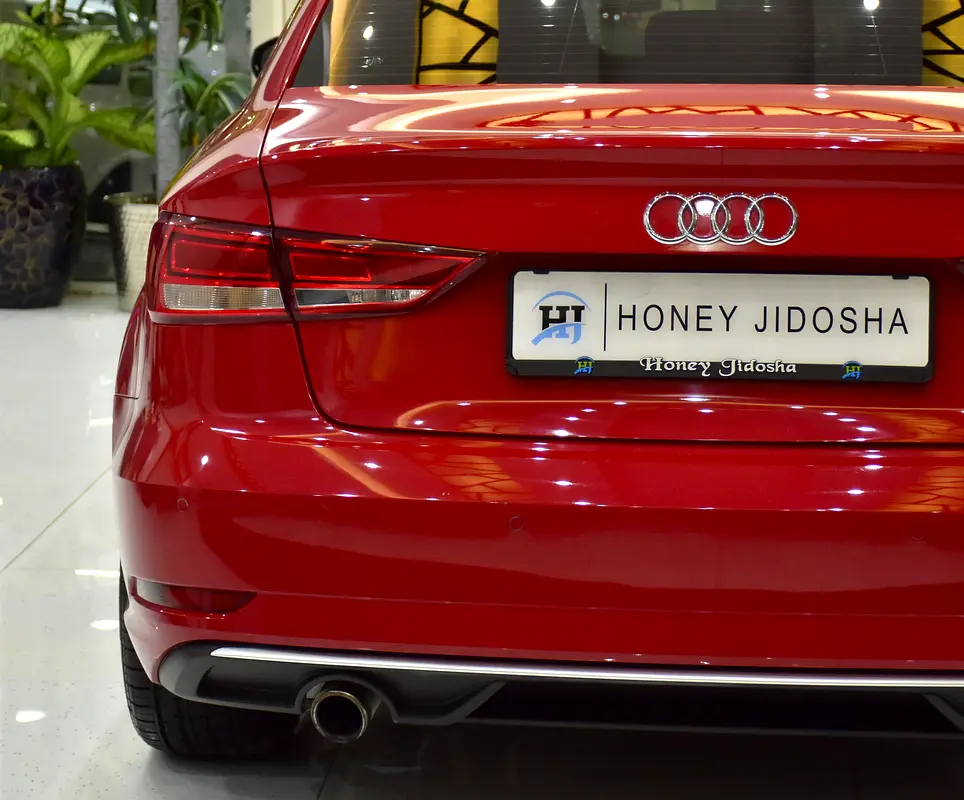 AED 763 EMi at 0% DP | Audi A3 1.0 TFSi S-Tronic ( 2020 Model ) in Red Color GCC Specs - Image 8
