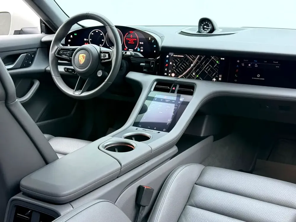 2025 Porsche Taycan, Porsche Warranty+Full Service History, GCC - Image 13