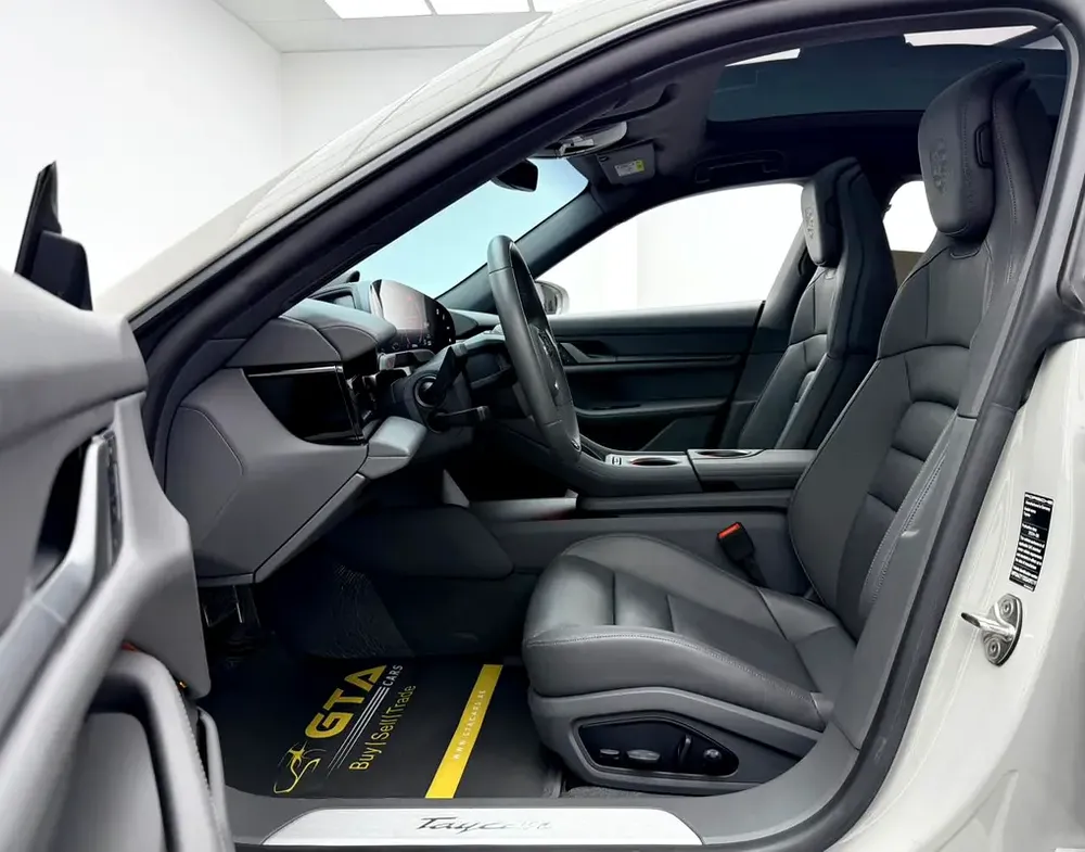 2025 Porsche Taycan, Porsche Warranty+Full Service History, GCC - Image 15
