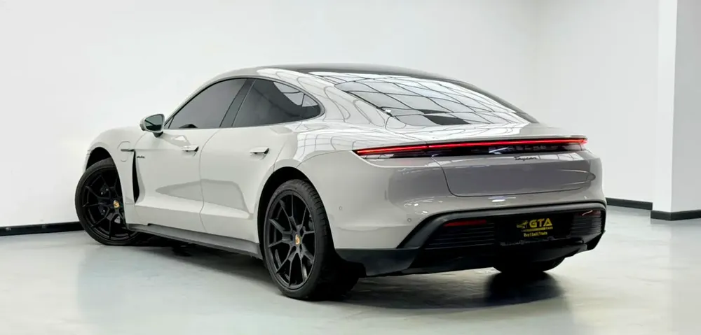 2025 Porsche Taycan, Porsche Warranty+Full Service History, GCC - Image 5