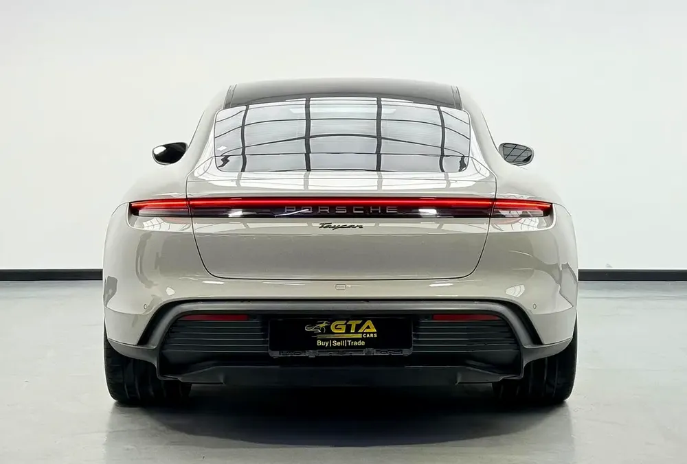 2025 Porsche Taycan, Porsche Warranty+Full Service History, GCC - Image 6