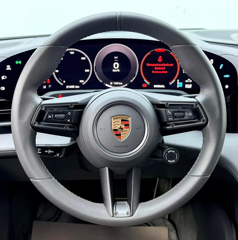 2025 Porsche Taycan, Porsche Warranty+Full Service History, GCC - Image 8