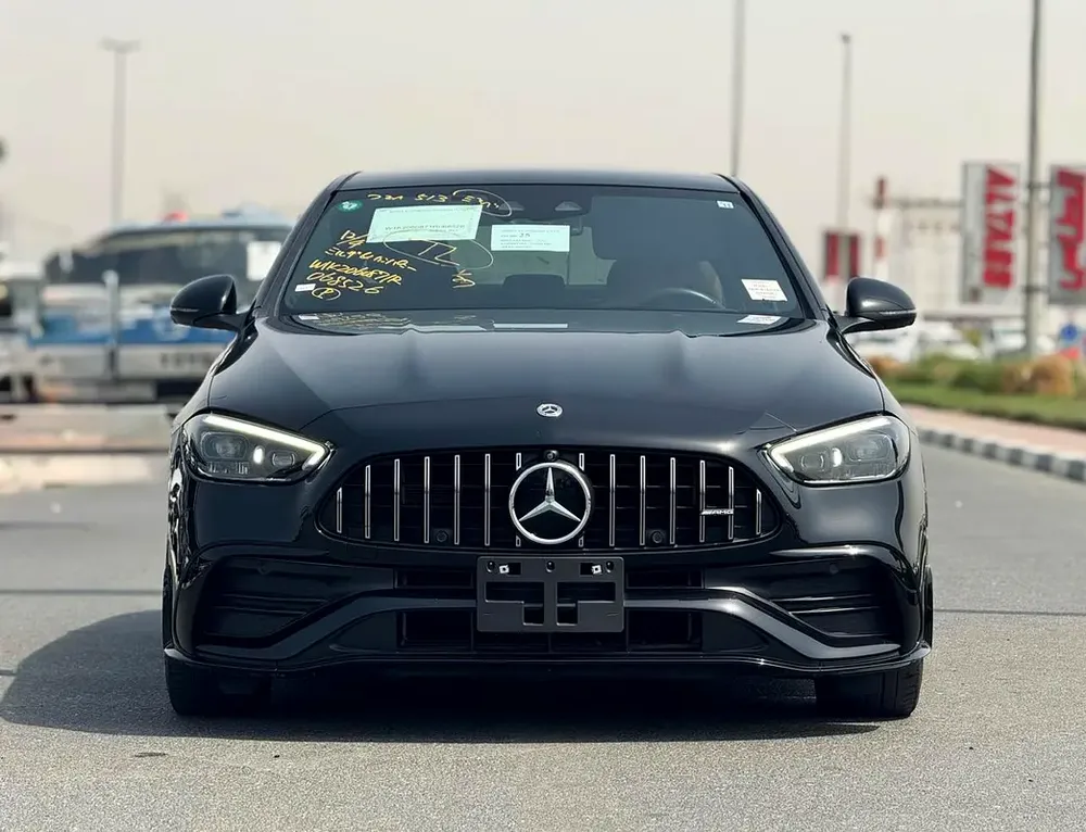 BENZ C43 | ///AMG | 2023 | BROWN INTERIOR | ONLY : 27,596 KM | JAPAN IMPORT | CLEAN TITLE - Image 4