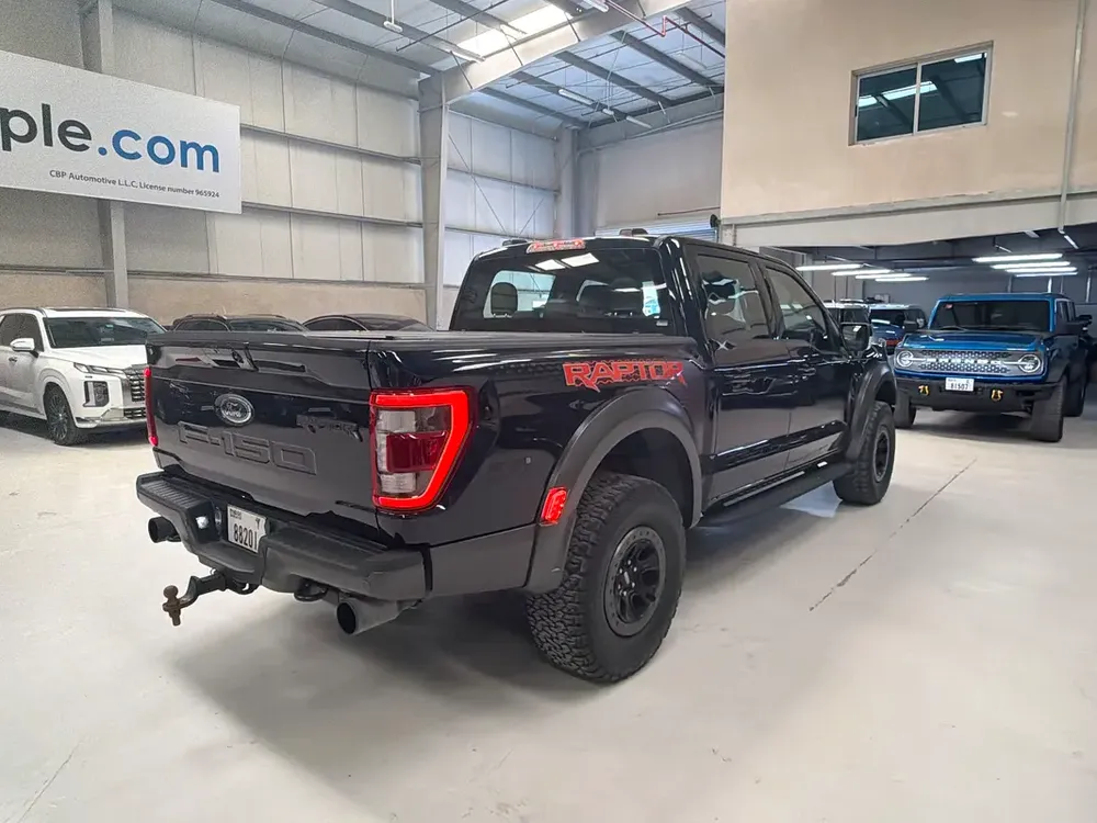 3,936PM Zero Down Available Ford F-150 Raptor 2022 GCC Specs - Image 7