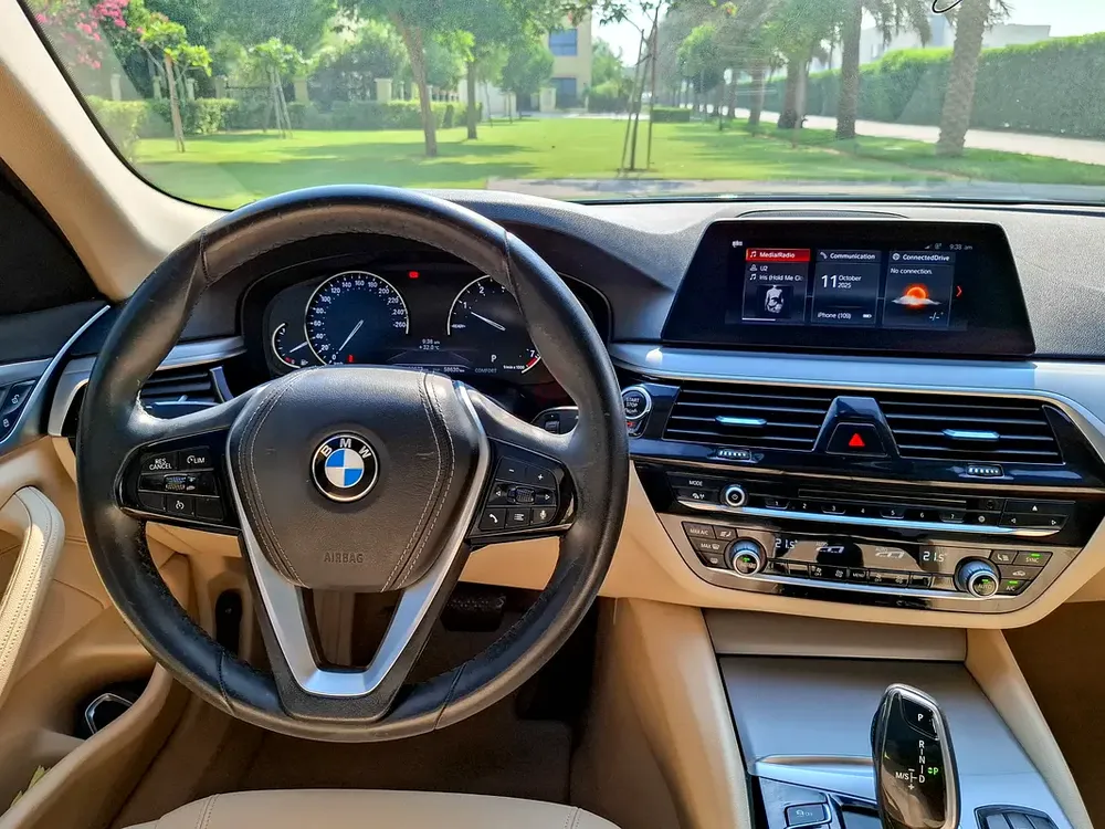 AED 1307/month | 2020 BMW 5-Series 520i | GCC Specs | Ref#379075 - Image 10