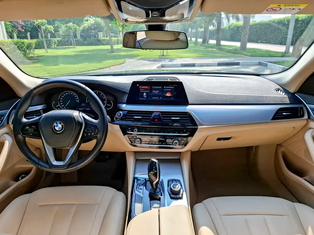 AED 1307/month | 2020 BMW 5-Series 520i | GCC Specs | Ref#379075 - Image 9