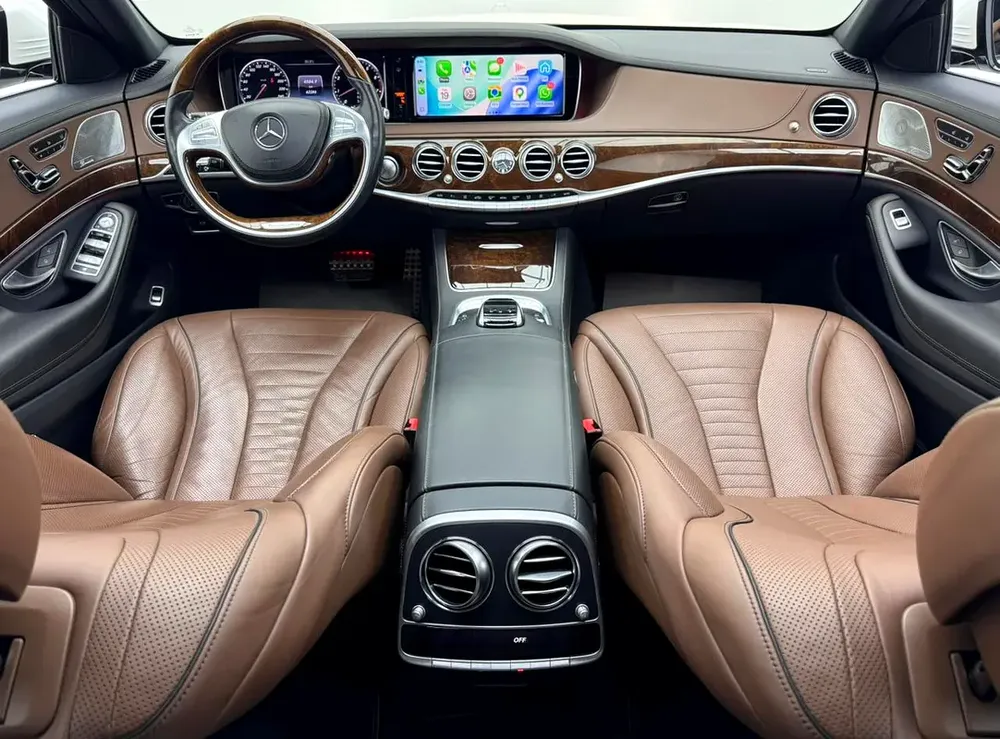 2015 Mercedes-Benz S500L AMG, Service History, Excellent Condition, GCC - Image 7