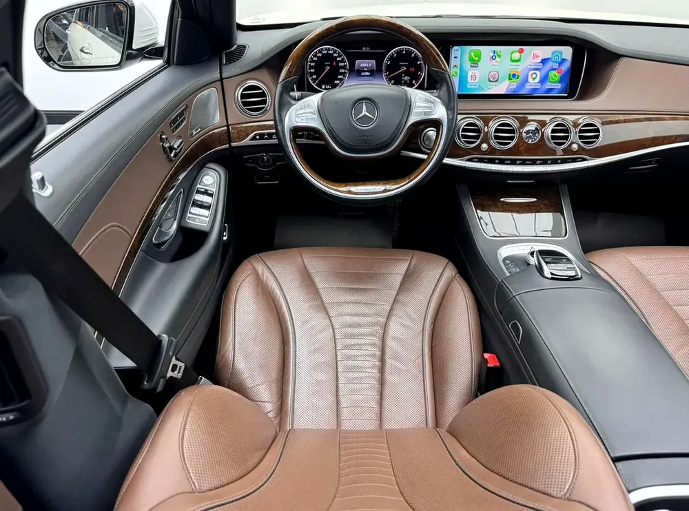 2015 Mercedes-Benz S500L AMG, Service History, Excellent Condition, GCC - Image 8