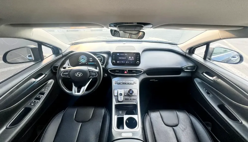 2021 Hyundai Santafe FE Hybrid 1.6L V4 - AWD 4x4 -Push Strad - Auto Trunk - Leather Seat - Rear Cam - Image 12