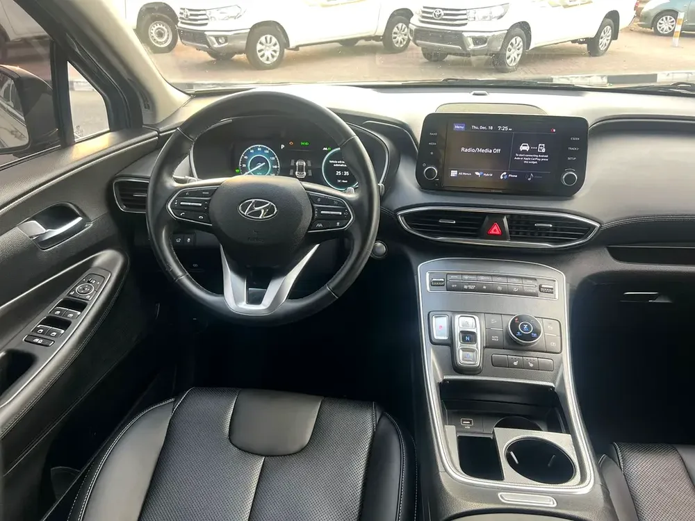 2021 Hyundai Santafe FE Hybrid 1.6L V4 - AWD 4x4 -Push Strad - Auto Trunk - Leather Seat - Rear Cam - Image 13