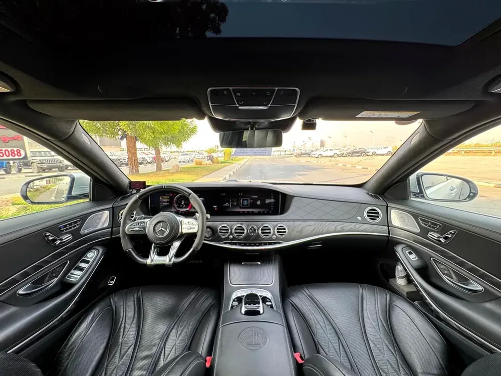 BENZ S63s AMG - 2018 - 6 BUTTONS - CLEAN CAR FRESH JAPAN IMPORT - Image 9