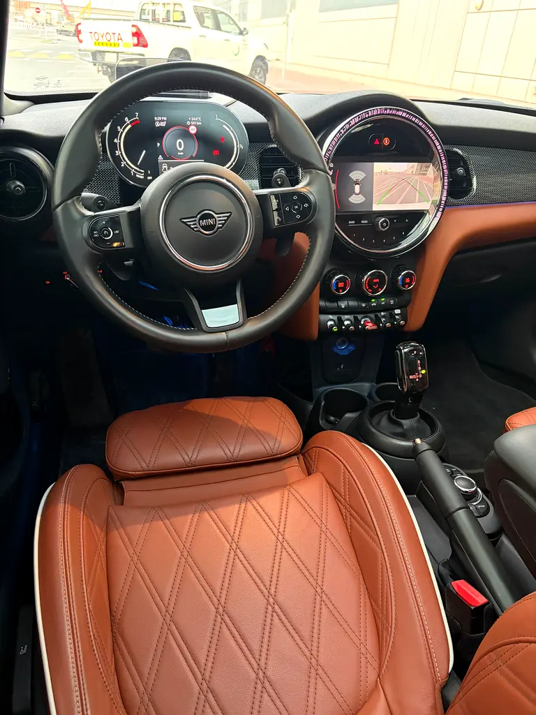 Mini cooper S JCW 2023 4Doors GCC Full Service History In Agency - Image 8