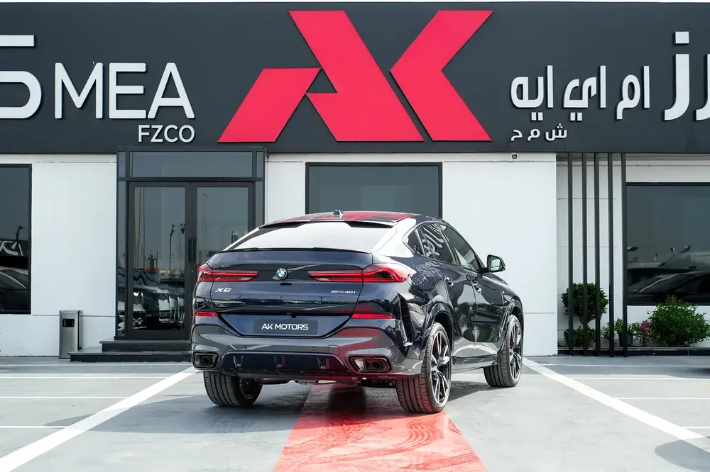 Brand New \ BMW X6 xDrive40i M Sport 2026\ CARBON BLACK \ GCC Specs - Image 4