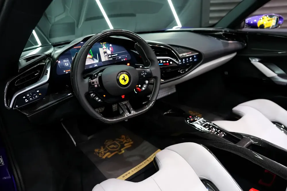 2024 Ferrari SF90 Spider Assetto Fiorano Package, BRAND NEW, Ferrari Atelier, Apple CarPlay!! - Image 6
