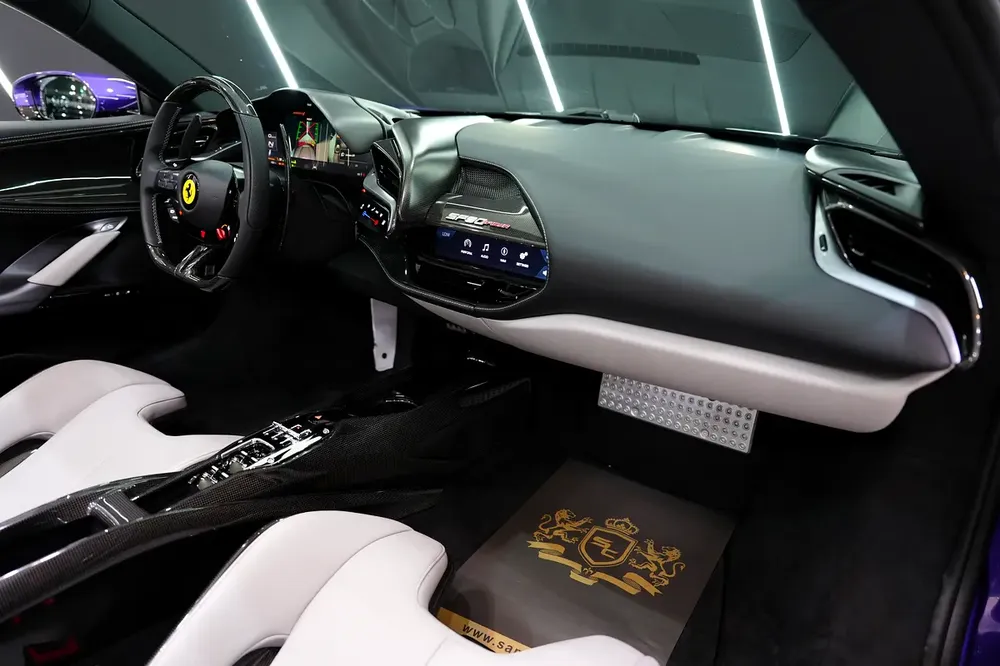 2024 Ferrari SF90 Spider Assetto Fiorano Package, BRAND NEW, Ferrari Atelier, Apple CarPlay!! - Image 8