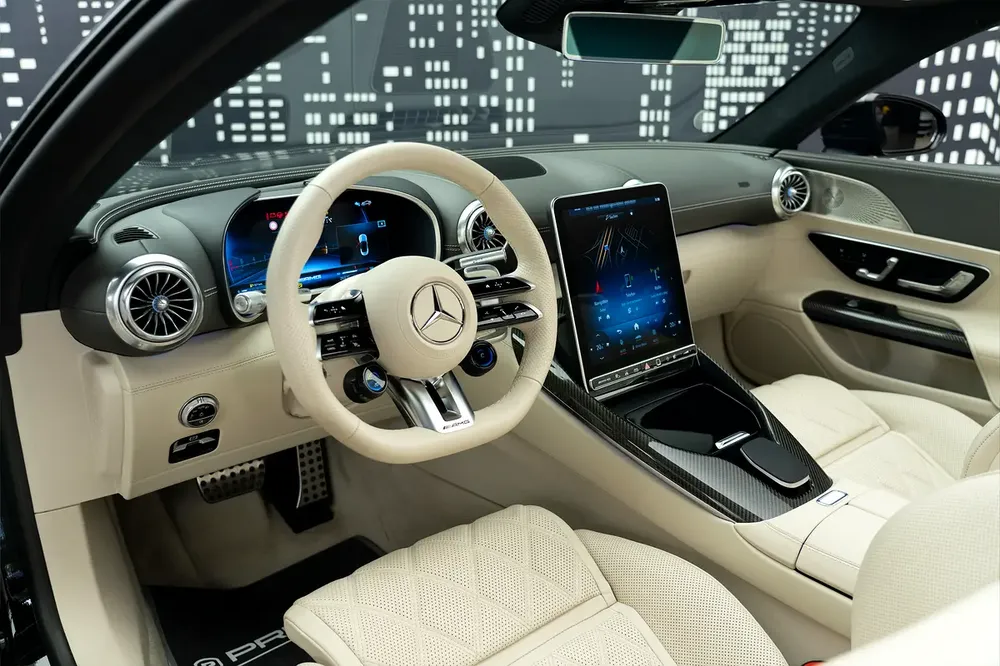 MERCEDES | SL55 AMG | GCC SPECS | DEALER WARRANTY + SERVICE CONTRACT - Image 14