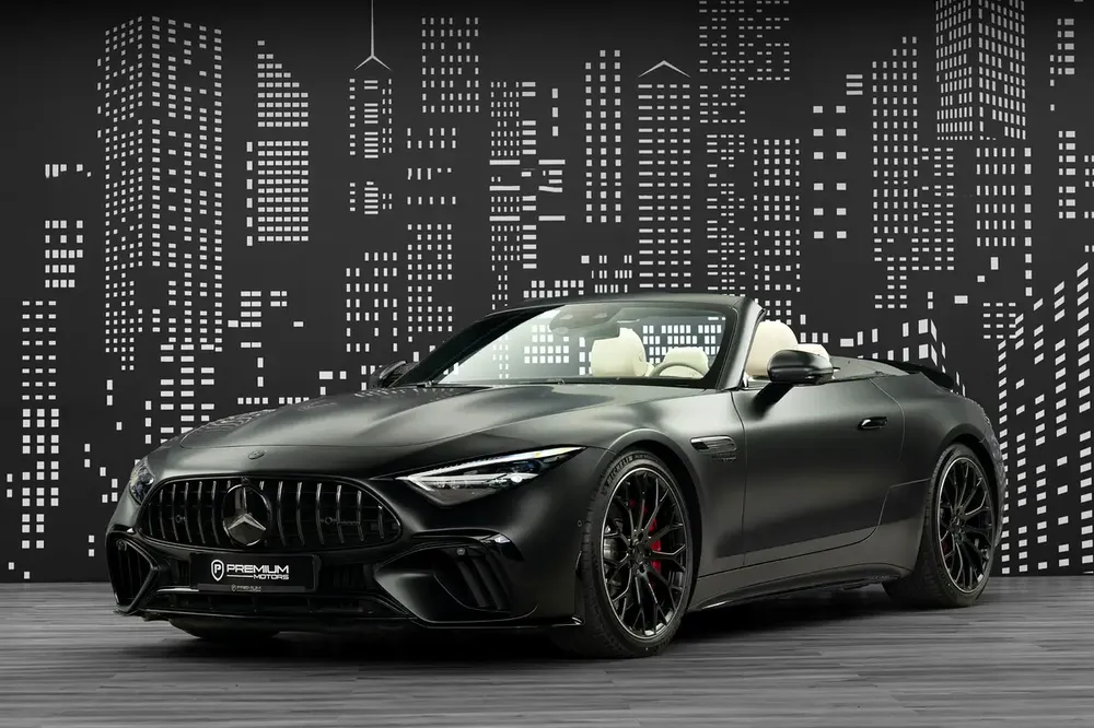 MERCEDES | SL55 AMG | GCC SPECS | DEALER WARRANTY + SERVICE CONTRACT - Image 5