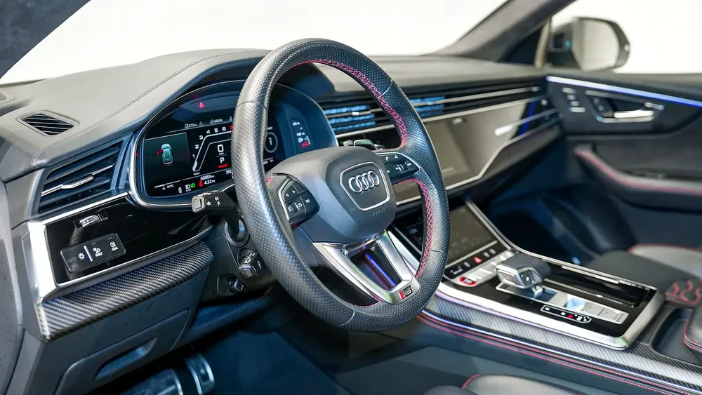 RS Q8 Carbon TFSI Quattro | AED 6,384 PM | Up to 3 Years Warranty Unlimited | GCC - Image 4