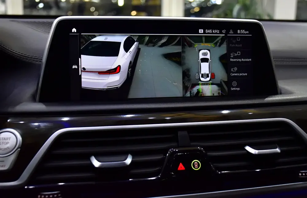 AED 3,113 EMi at 0% DP | BMW 730Li ( 2022 Model ) in White Color GCC Specs - Image 14