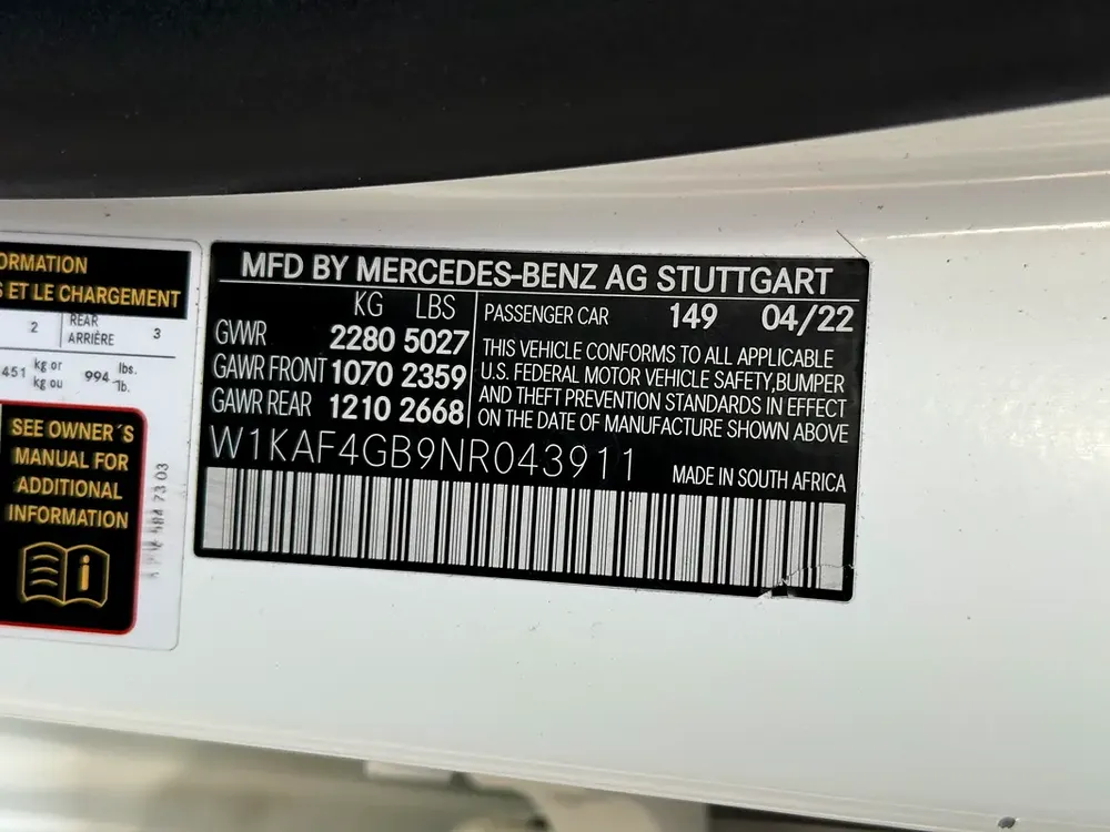 2022 MERCEDES BENZ C300 IMPORTED FROM USA - Image 7