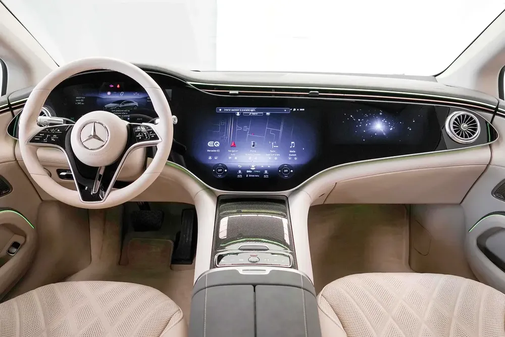2023 MERCEDES BENZ EQS 580 4MATIC  / LOW MILEAGE / 21 INCH / DEALER WARRANTY AND SERVICE - Image 8