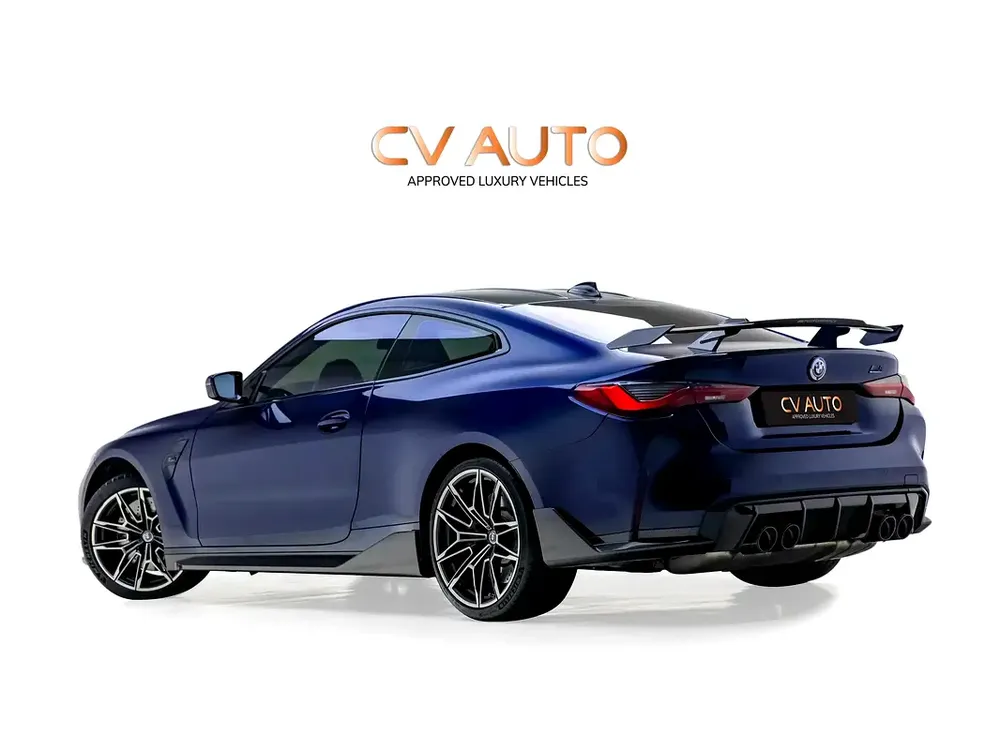 2021 | BMW | M4  | Competition | GCC Spec | With Full Service History, Warranty and Service Contract - Image 4