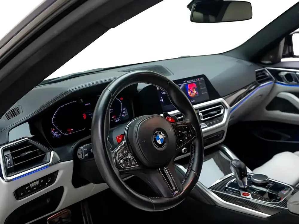 2021 | BMW | M4  | Competition | GCC Spec | With Full Service History, Warranty and Service Contract - Image 8