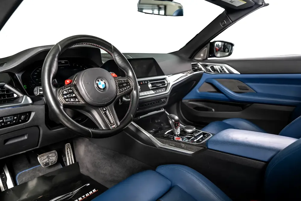BMW M4 Competition X-Drive Convertible-Special Color-Shadow Line Exterior Look - Image 10