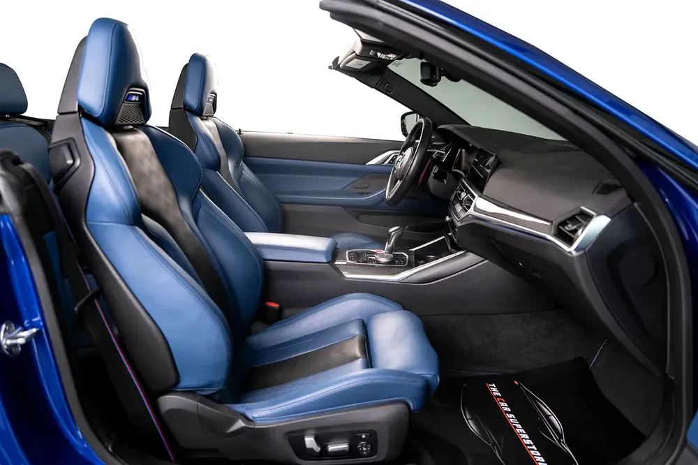 BMW M4 Competition X-Drive Convertible-Special Color-Shadow Line Exterior Look - Image 11