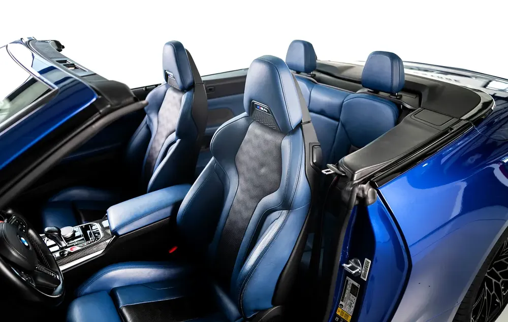 BMW M4 Competition X-Drive Convertible-Special Color-Shadow Line Exterior Look - Image 12