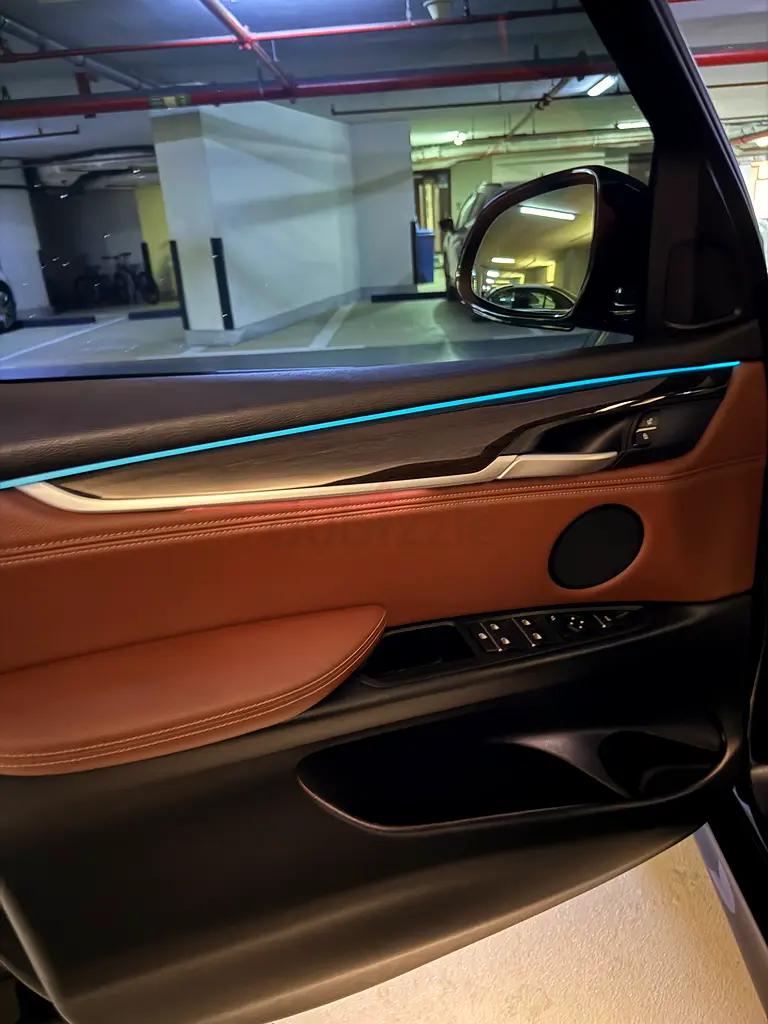 BMW X5 xDrive35i M Sport | Panorama | HUD | Brown Interior | GCC Specs - Image 9