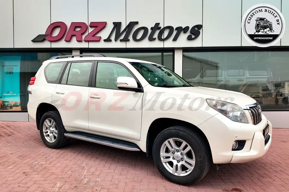 2010 TOYOTA LAND CRUISER PRADO VX WHITE (USED) - Image 7