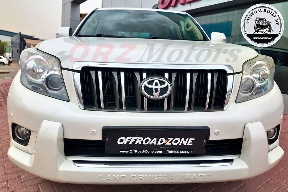 2010 TOYOTA LAND CRUISER PRADO VX WHITE (USED) - Image 8