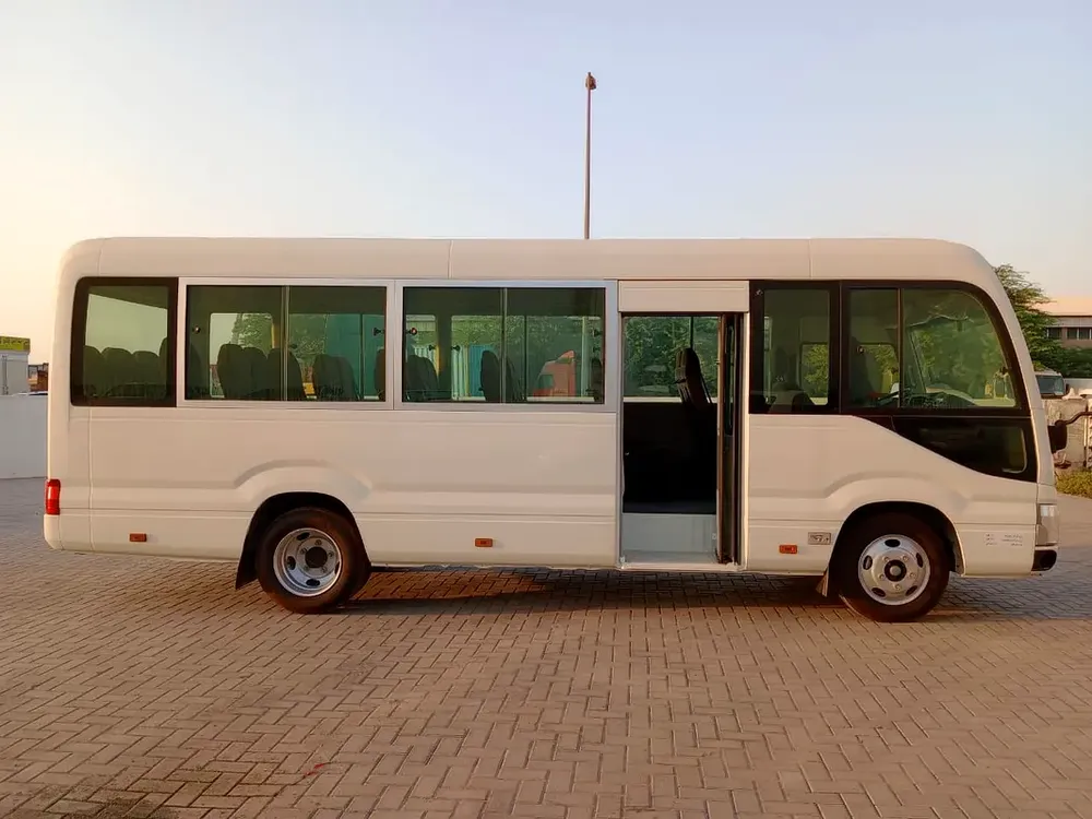 Toyota Coaster Basic  4.2LDeisel M/T White Color 2026 Model - Image 4