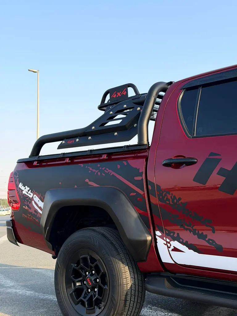 2022 Toyota Hilux GR Sports Modified - 2.7L V4 AWD -GCC- Full Off Road Rollbar - Special Colour - Image 10