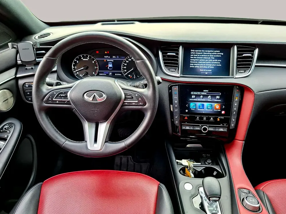 AED 1839/month | 2022 Infiniti QX55 Sensory | GCC Specs | Ref#405430 - Image 10