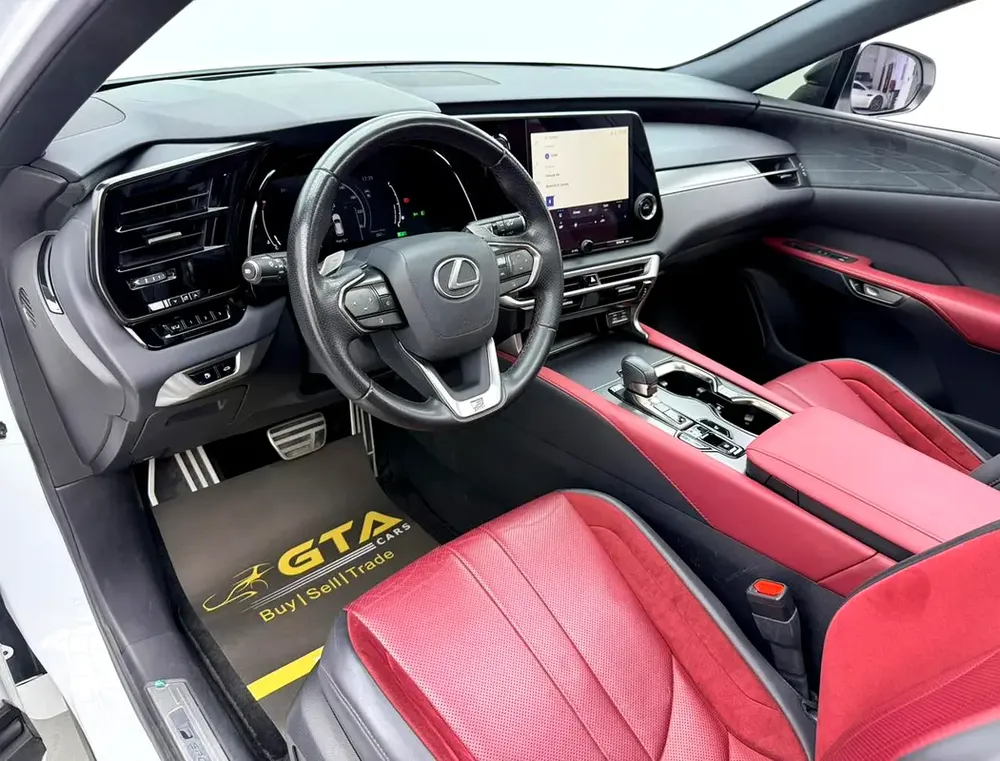 2023 Lexus RX 500h, Lexus Warranty+Full Service History, GCC - Image 11